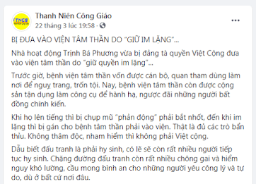 Nực cười với lý do Trịnh Bá Phương được đưa vào trại tâm thần