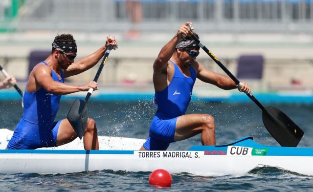 Olympic Tokyo 2020: Cặp VĐV Cuba xác lập kỷ lục ở nội dung canoe đôi nam 1.000m