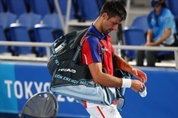 Olympic Tokyo 2020: Novak Djokovic ra về 'trắng tay'