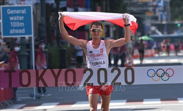 Olympic Tokyo 2020: VĐV Ba Lan giành HCV đi bộ 50 km của nam