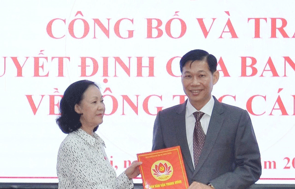 Ông Đỗ Văn Phới giữ chức Phó Trưởng ban Dân vận Trung ương