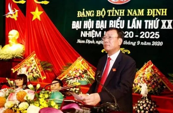 Ông Đoàn Hồng Phong tái đắc cử bí thư Tỉnh ủy Nam Định