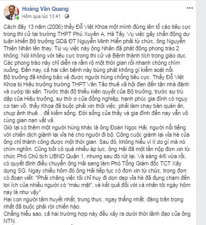 Ông Đoàn Ngọc Hải Không Tiêu Cực Như Các Vị Nghĩ