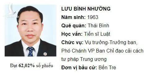 Ông Dương Trung Quốc và Lưu Bình Nhưỡng không ứng cử ĐBQH