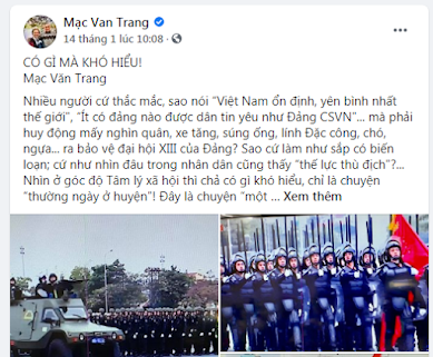 Ông Mạc Văn Trang nên bước ra khỏi “tham, sân, si” để nhận được sự kính nể của người đời