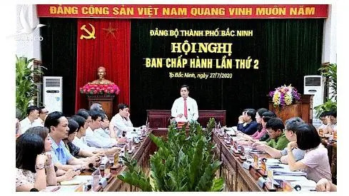 Ông Nguyễn Nhân Chinh thôi chức Bí thư Thành uỷ Bắc Ninh