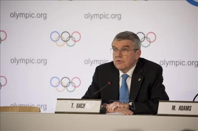 Ông Thomas Bach tái đắc cử Chủ tịch IOC