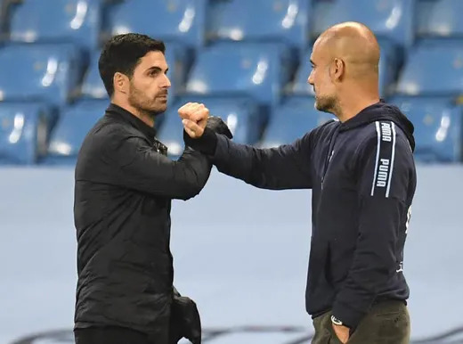 Pep Guardiola - Mikel Arteta: Đối đầu và đấu trí