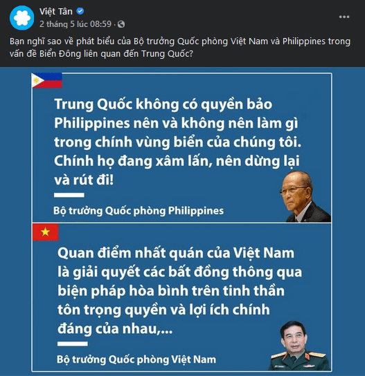 Phải “nói mạnh” như Philippines mới là can đảm trước Trung Quốc?