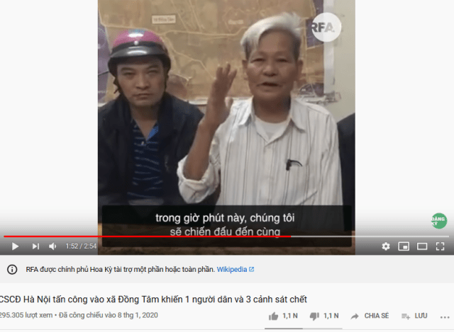 Trương Văn Dũng chuyển hỗ trợ của Việt Tân đến Đồng Tâm?