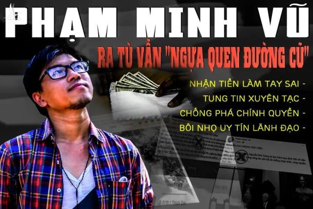 Phạm Minh Vũ – Một con ngựa non háu đá trong làng “dân chủ”