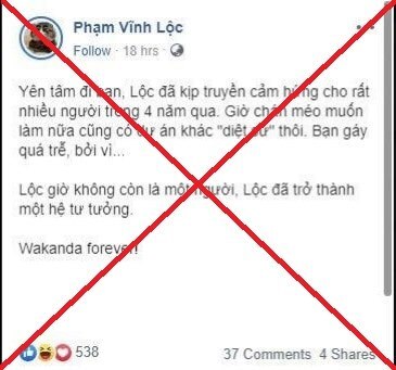 Phạm Vĩnh Lộc và Sử Hộ Vương… đang có âm mưu gì với Sử Việt?