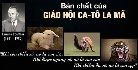 Phản hồi những lý do phản đối vạch mặt Công giáo