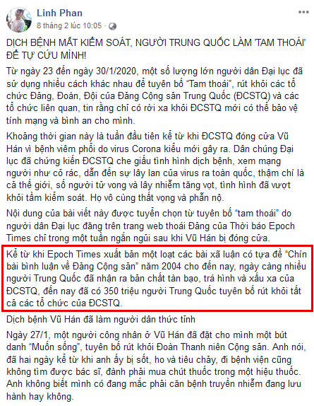 Nhóm cựu admin Vietdaikynguyen đang đưa tin giả như thế nào?