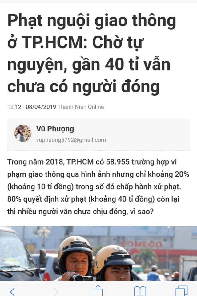 Phạt nóng thì dúi tiền để đi cho nhanh, sau đó lên FB chửi CSGT ăn tiền; phạt nguội thì cù nhầy, mãi không chịu đóng