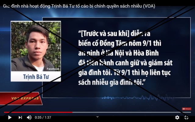 Phê bình Công an Hà Nội Hơi chậm trong việc bắt giam mẹ con Cấn Thị Thêu - Trịnh Bá Phương- Trịnh Bá Tư