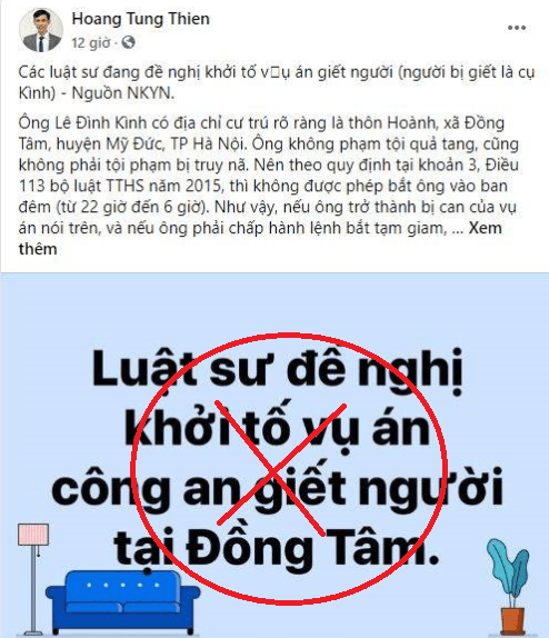 Phiên tòa xử vụ Đồng Tâm: Cảnh báo về sự công khai thách thức của những luật sư bất lương