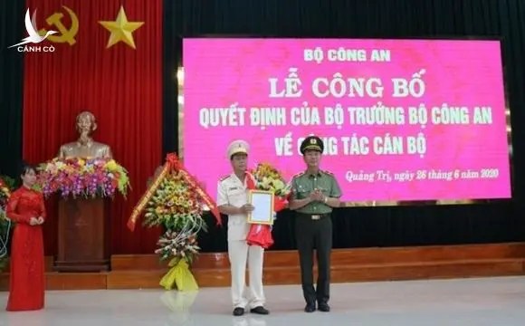 Phó Giám đốc Công an Thừa Thiên Huế làm Giám đốc Công an Quảng Trị Phó Giám đốc Công an Thừa Thiên Huế làm Giám đốc Công an Quảng Trị