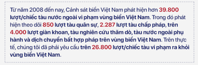 Phó Tư lệnh Cảnh sát biển Việt Nam: Chúng tôi đang thực hiện lời thề giữ biển