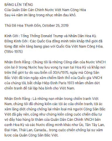 “Phục hoạt Việt Nam Cộng hòa”: dự định nghiêm túc hay cái cần câu tiền, câu danh?