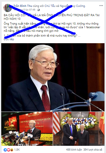 Phương hướng đổi mới, cải cách trong Đại hội Đảng lần thứ XIII  có giống những gì dư luận “lề trái” đồn đại?