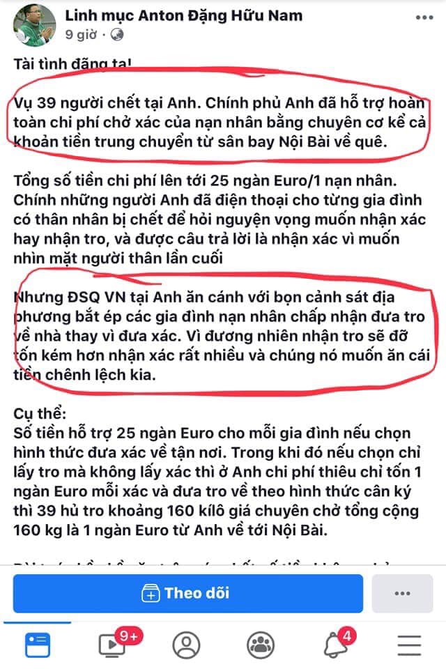 Quạ đen Đặng Hữu Nam ăn xác thối!