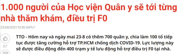 Quân đội tham gia chống dịch: Cảnh giác với thủ đoạn kích động chia rẽ Bắc - Nam