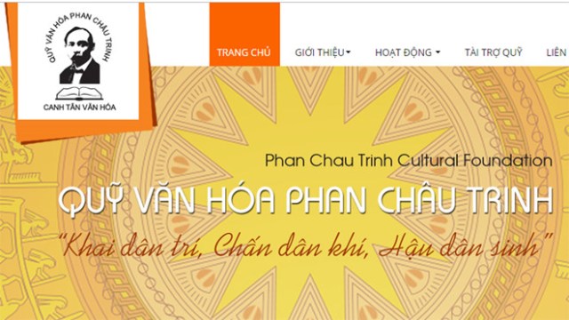 Quỹ Văn hóa Phan Châu Trinh ngừng hoạt động