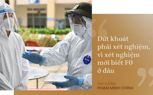 Quyết tâm kiểm soát đợt dịch bùng phát ở phía Nam của Thủ tướng