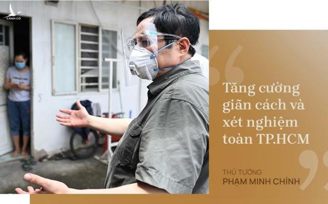 Quyết tâm kiểm soát đợt dịch bùng phát ở phía Nam của Thủ tướng