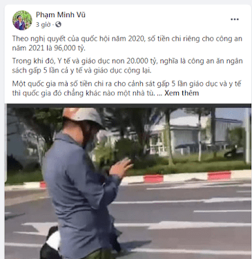 Rận chủ Phạm Minh Vũ lại giở trò “tát bùn sang sao”