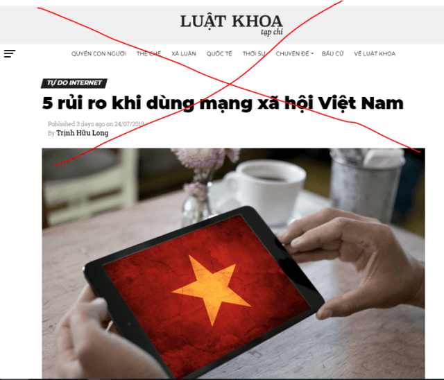 Rủi ro khi dùng mạng xã hội của Việt Nam, thế còn mạng xã hội của Mỹ?