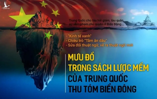 Sách lược luồn lách thâu tóm Biển Đông qua các mưu đồ của Trung Quốc