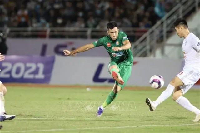 Sài Gòn FC có 3 điểm trọn vẹn trong cuộc đối đầu Hoàng Anh Gia Lai