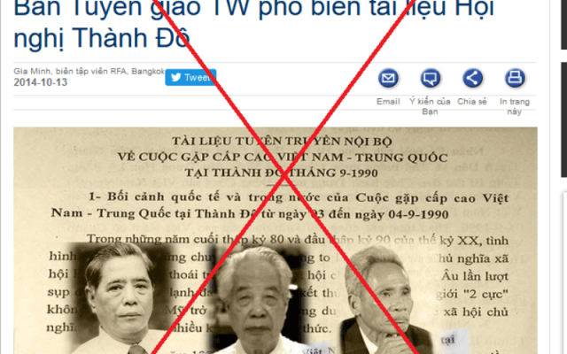 Sang năm 2020, nghĩ về “Hiệp ước Thành Đô”!