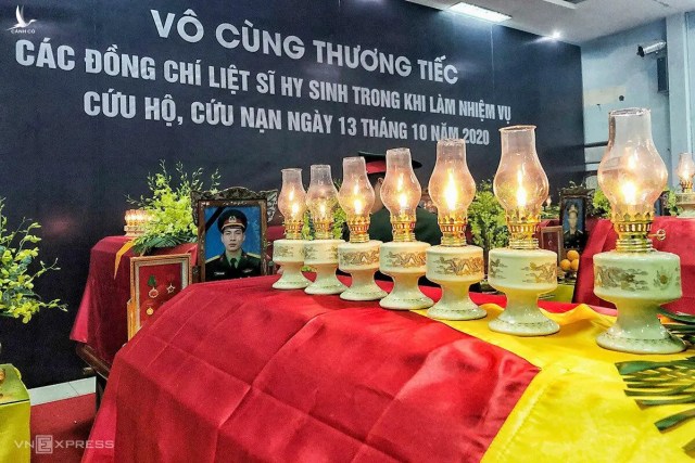 Sáng nay, lễ viếng và truy điệu 13 Liệt sĩ hy sinh ở Rào Trăng 3