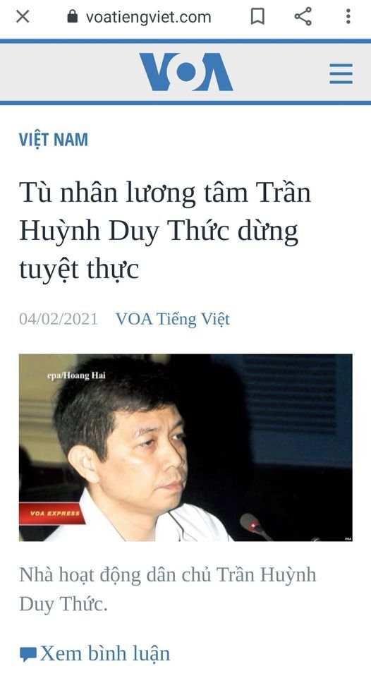 Sao các ae dân chủ ko tuyệt thực tiếp nhỉ