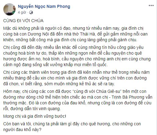 Sau linh mục Guse Nguyễn Văn Toản, LM Nguyễn Ngọc Nam Phong làm hoen danh Thiên Chúa!