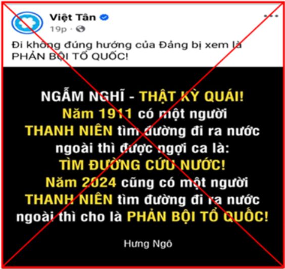 So sánh theo kiểu “thiếu hiểu biết” hay thủ đoạn cố tình chống phá