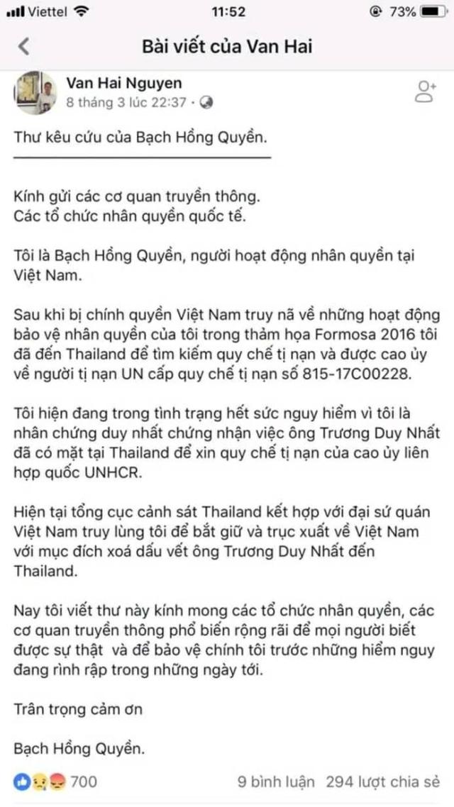 Sống kiểu gì mà trốn sang Thái mà cũng bị hắt hủi là sao?