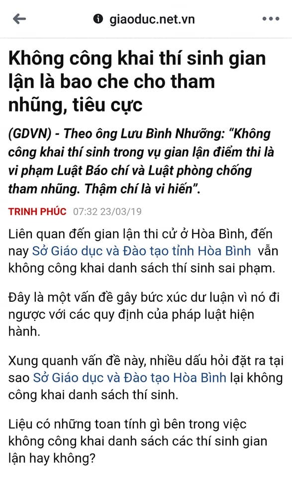 Sự Giảo Ngôn Của Đại Biểu Lưu Bình Dưỡng