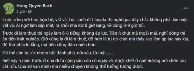 Sự hối hận muộn màng của Bạch Hồng Quyền