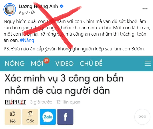 Sự mất dạy của Lương Hoàng Anh