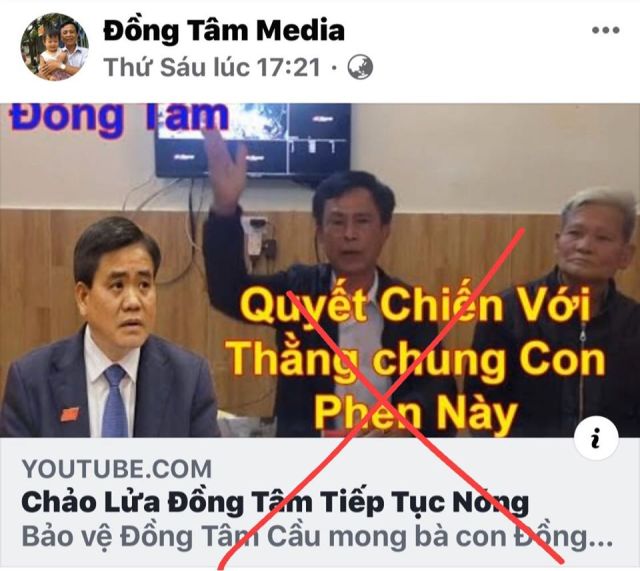 Sự ngông cuồng của băng nhóm Đồng Thuận cần phải trừng trị thích đáng