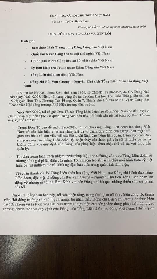 Sự thật sau những “ồn ào” ở Trường Đại học Tôn Đức Thắng Bài 3: Dùng truyền thông bẩn - một biểu hiện tự diễn biến, tự chuyển hoá