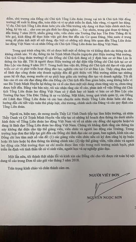 Sự thật sau những “ồn ào” ở Trường Đại học Tôn Đức Thắng Bài 3: Dùng truyền thông bẩn - một biểu hiện tự diễn biến, tự chuyển hoá