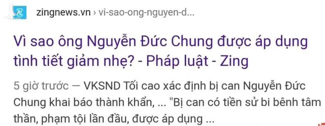 Sự thật thông tin ông Nguyễn Đức Chung có “tiền sử tâm thần”