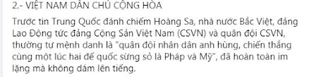 Sự thật về hải chiến Hoàng Sa 1974 và sự hèn nhát của các thế hệ tay sai “Việt Nam cộng hòa” (P1)