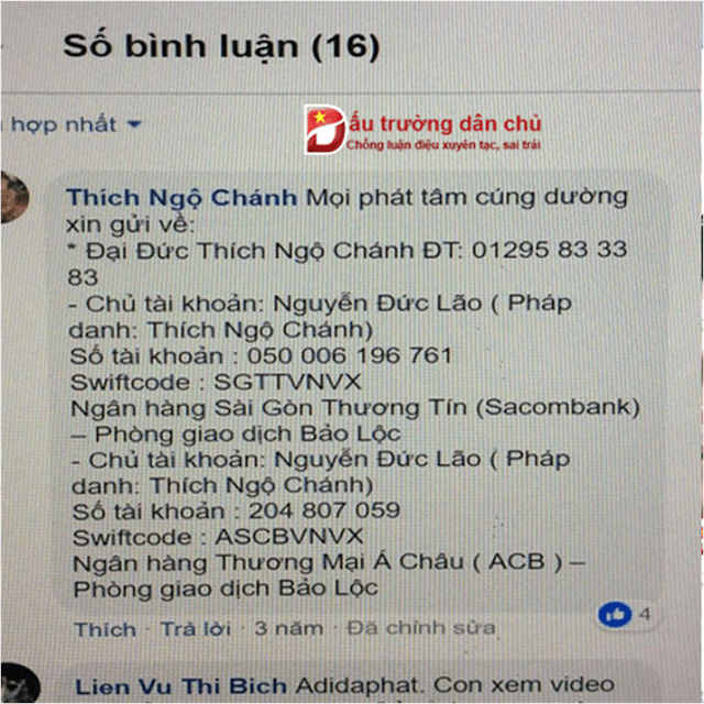 Sư thầy khoác áo dân chủ Thích Ngộ Chánh 'giả điên'?