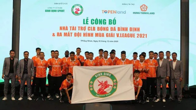 Tân binh V-League Bình Định được đầu tư 'khủng'